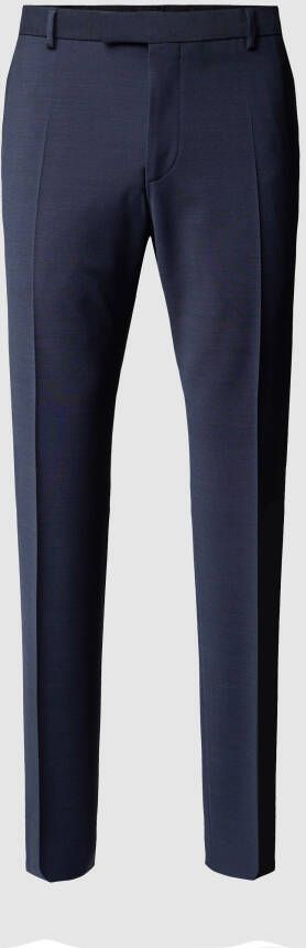Strellson Slim fit pantalon met persplooien model 'Flex Cross'