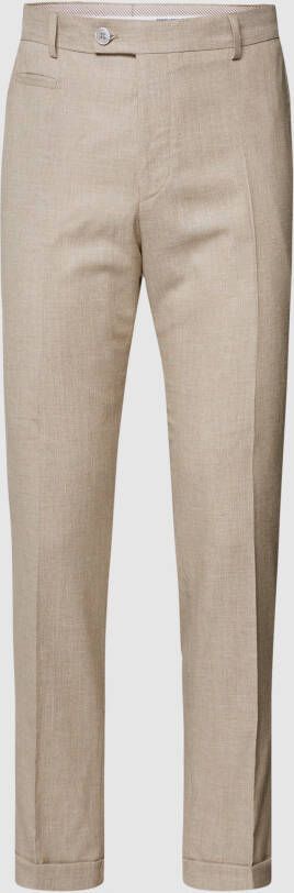 Strellson Stoffen broek met persplooien model 'Luc'