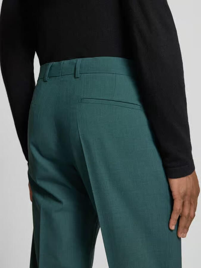 Strellson broek met rechte pijpen pantalon van wolmix model 'MELWIN'