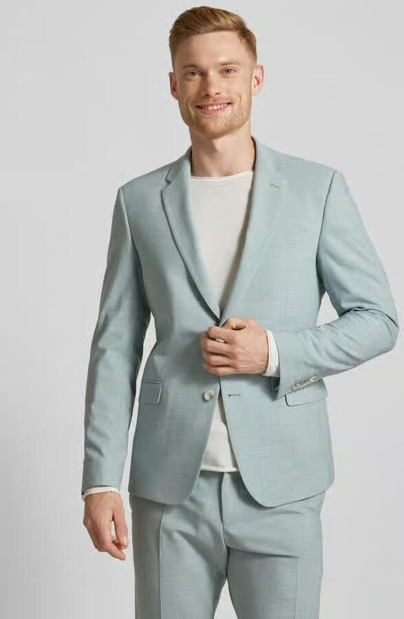 Strellson 2-knoops colbert met reverskraag model 'Caleb' - Foto 2