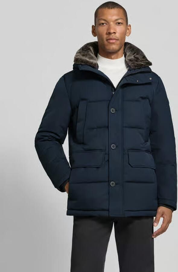 Strellson Regular fit gewatteerd jack met capuchon model 'PIAZZA' - Foto 2