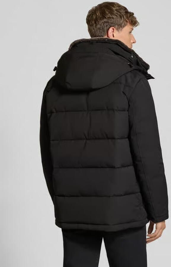 Strellson Regular fit gewatteerd jack met capuchon model 'PIAZZA' - Foto 3