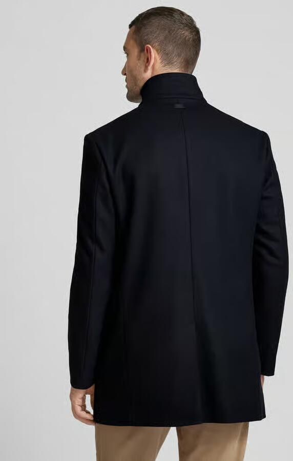 Strellson Lange jas met opstaande kraag model 'Finchley'