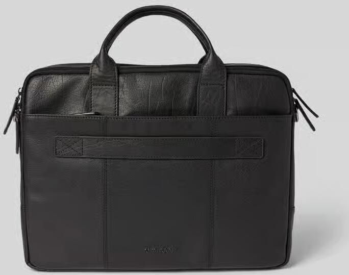 Strellson Laptoptas van leermix met hengsels model 'HYDE PARK'