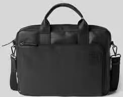 Strellson Laptoptas van echt runderleer model 'HYDE PARK BRIEFBAG'