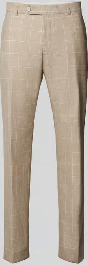 Strellson Regular fit stoffen broek met linnen model 'Mace' - Foto 2
