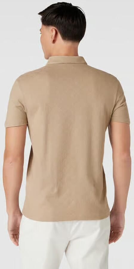 Strellson Poloshirt met structuurmotief model 'Fadu'