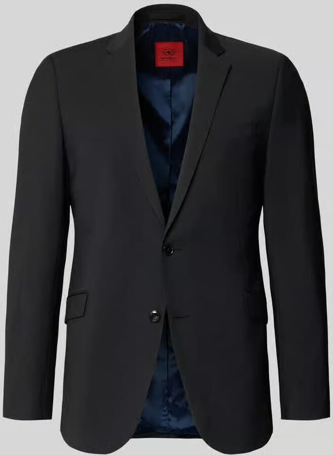 Strellson Regular fit 2-knoops colbert met wol