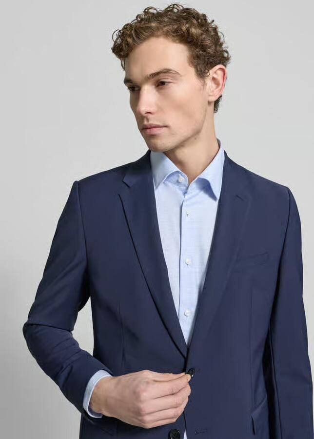 Strellson Regular fit 2-knoops colbert met wol - Foto 2