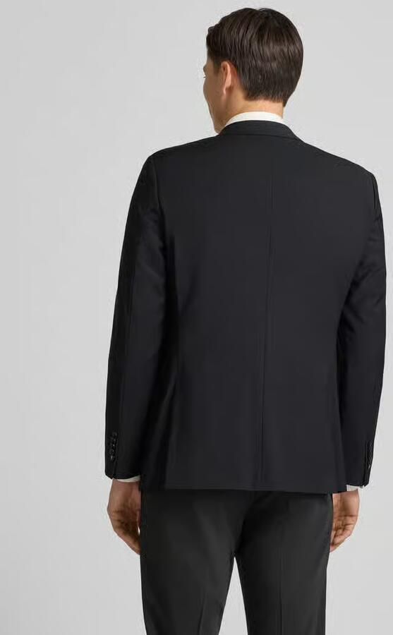 Strellson Regular fit 2-knoops colbert met wol