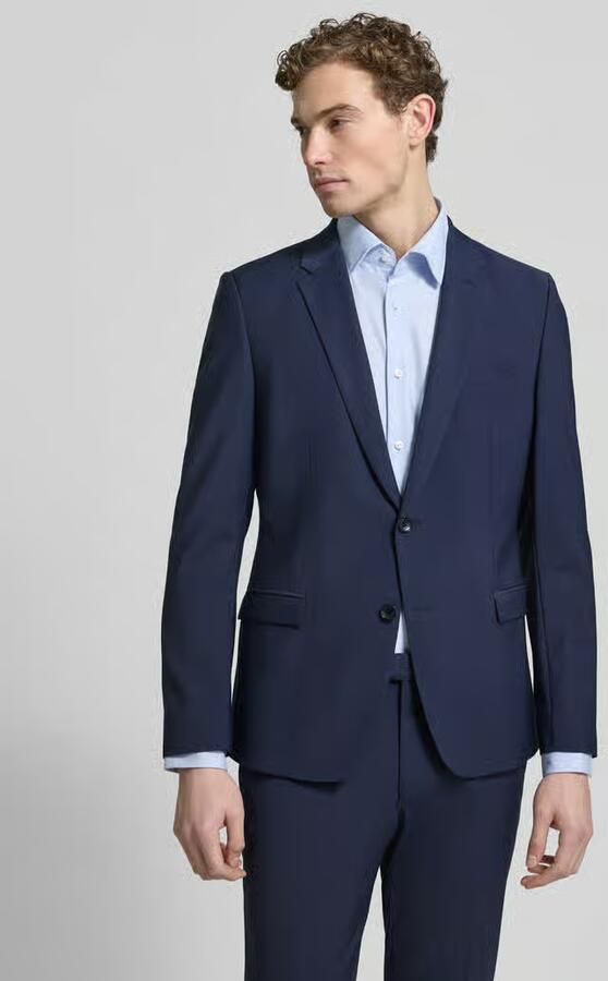 Strellson Regular fit 2-knoops colbert met wol - Foto 4