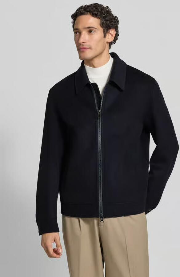Strellson Regular fit blouson van wolmix model 'Light Wool' - Foto 3