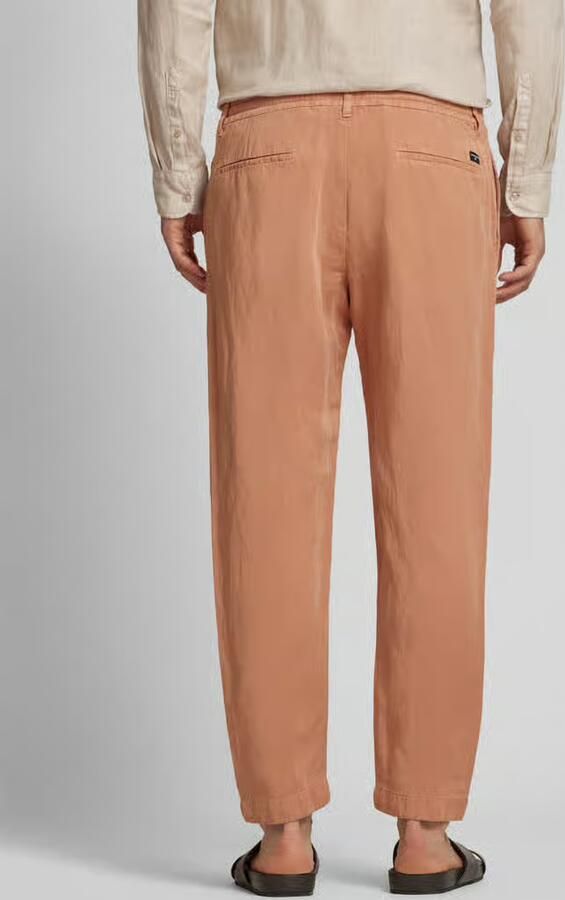 Strellson Regular fit chino met elastische band model 'Saturn'