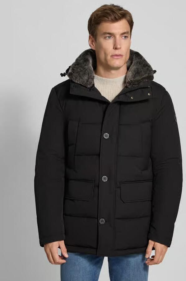 Strellson Regular fit gewatteerd jack met capuchon model 'PIAZZA' - Foto 2