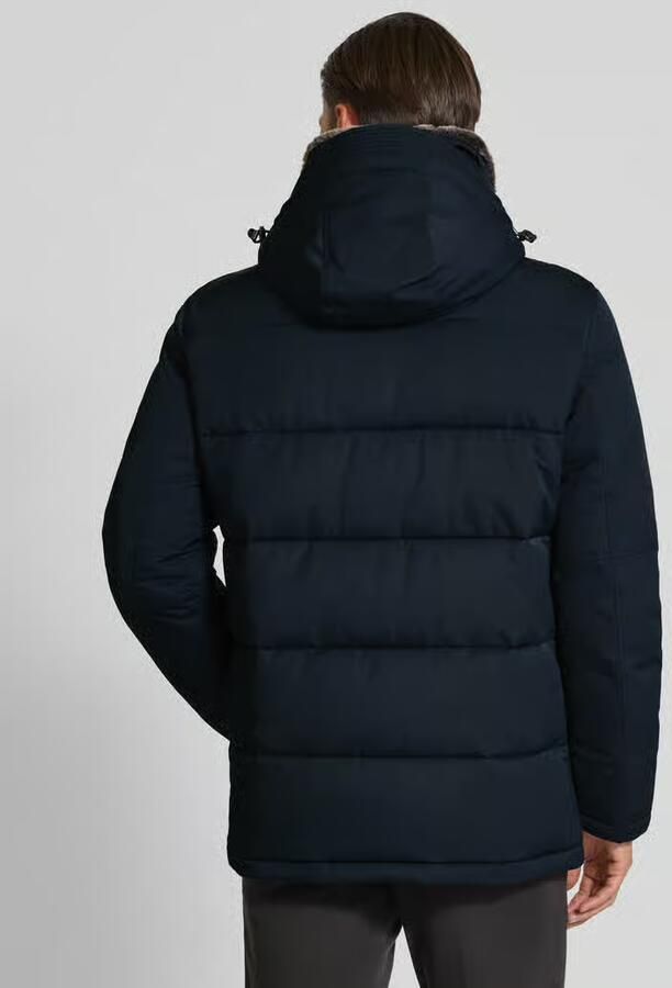 Strellson Regular fit gewatteerd jack met capuchon model 'PIAZZA'