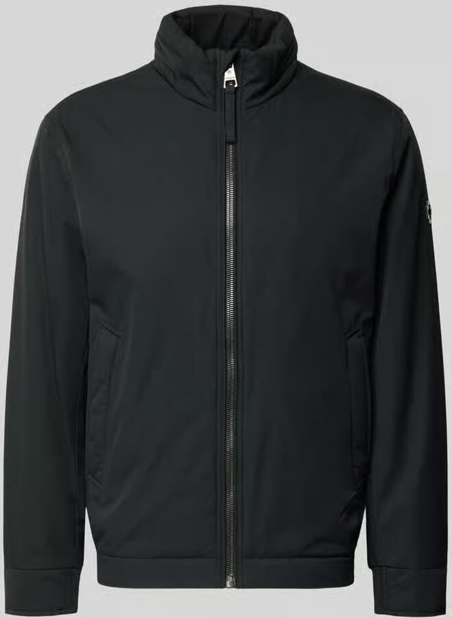 Strellson Regular fit gewatteerd jack met opstaande kraag model 'LIGHT'