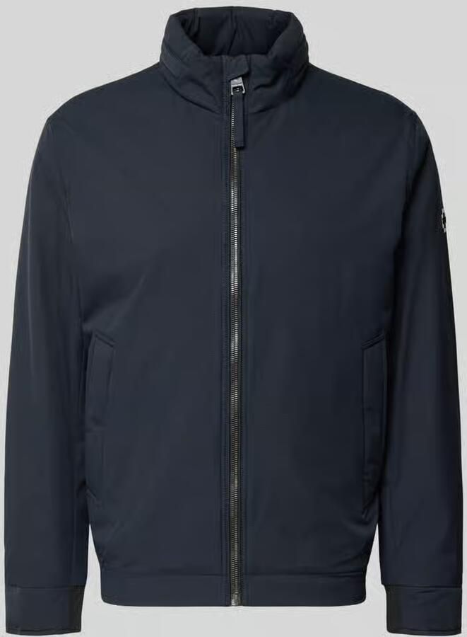 Strellson Regular fit gewatteerd jack met opstaande kraag model 'LIGHT'