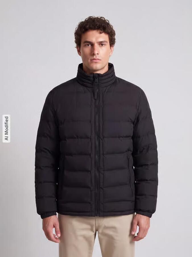 Strellson Regular Fit gewatteerd jack met opstaande kraag model 'MODENA FUSED' - Foto 4