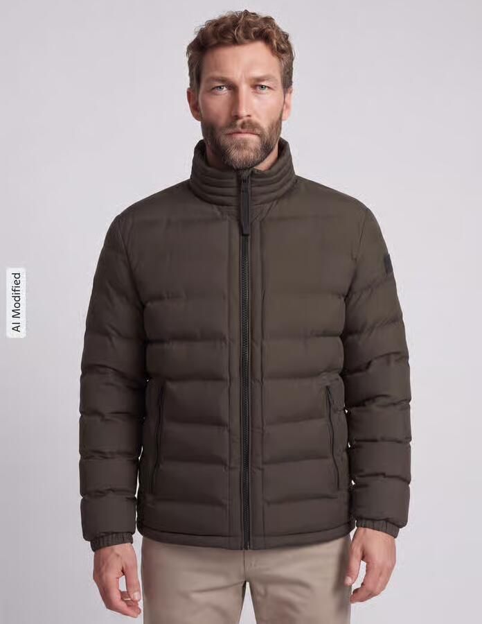 Strellson Regular Fit gewatteerd jack met opstaande kraag model 'MODENA FUSED' - Foto 2