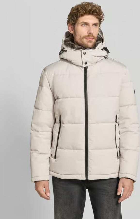 Strellson Regular fit gewatteerd jack met ritszakken model 'ARCOLA' - Foto 2