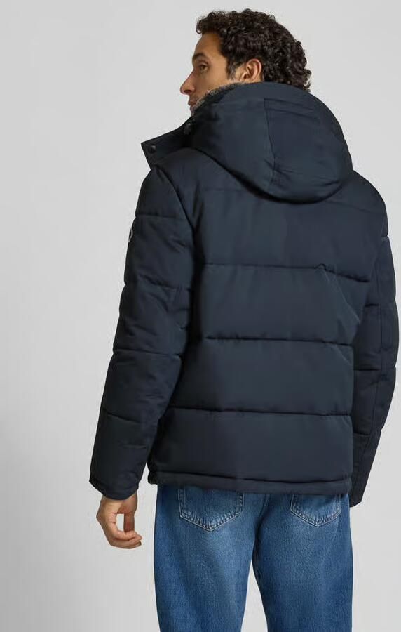 Strellson Regular fit gewatteerd jack met ritszakken model 'ARCOLA' - Foto 3