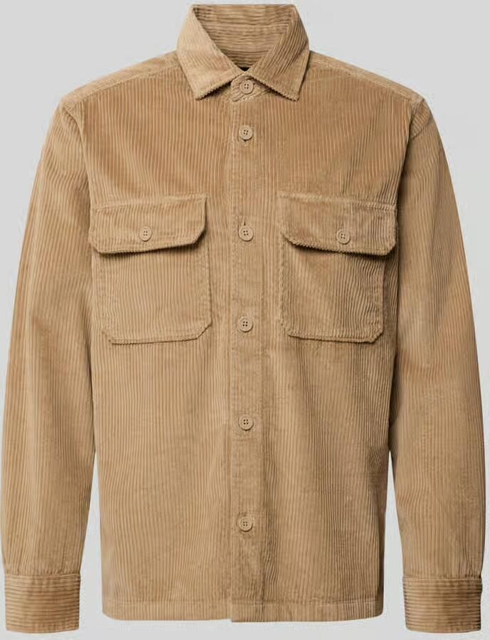Strellson Regular fit overhemdjack van puur katoen model 'Nion-W'