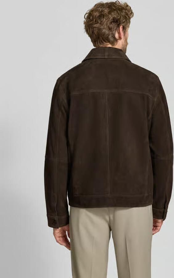 Strellson Regular fit jack van echt lamsleer model 'FLINT' - Foto 2