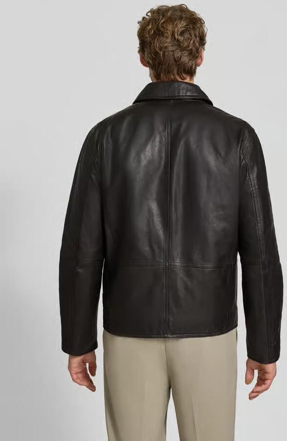 Strellson Regular fit jack van echt lamsleer model 'KELLAN' - Foto 2