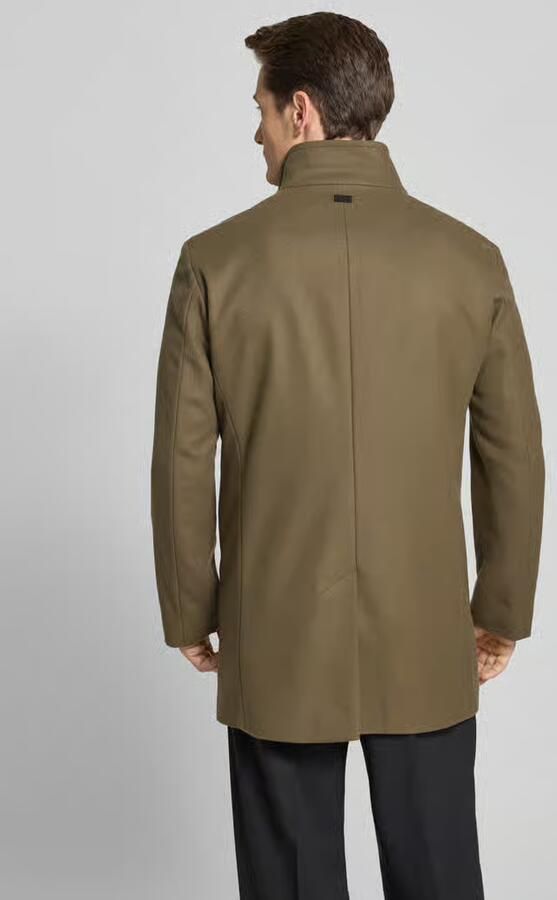 Strellson Regular fit lange jas met opstaande kraag model 'Finchley'