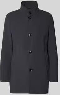 Strellson Regular fit lange jas met opstaande kraag model 'FYNN'