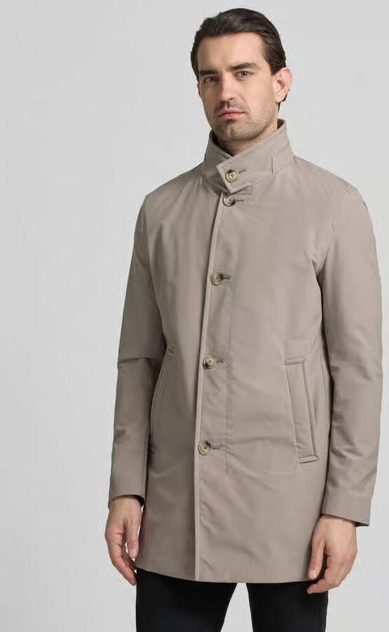 Strellson Regular fit lange jas met opstaande kraag model 'FYNN' - Foto 4