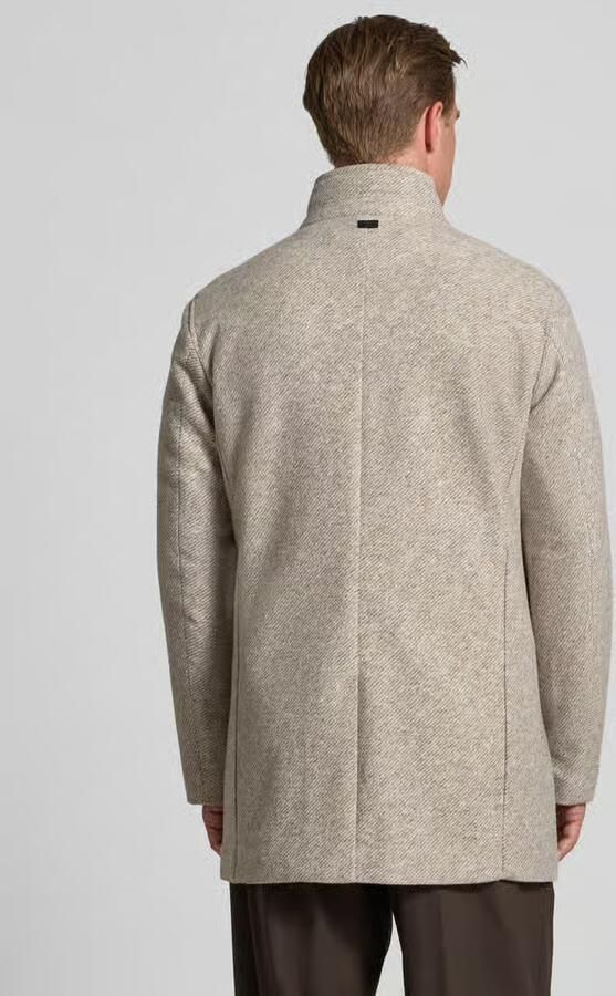 Strellson Regular fit lange jas met wol model '11 FYNN'