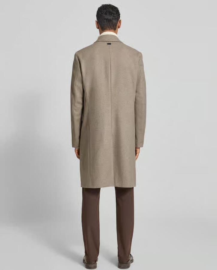 Strellson Regular fit lange jas van wolmix model 'PARK LANE'