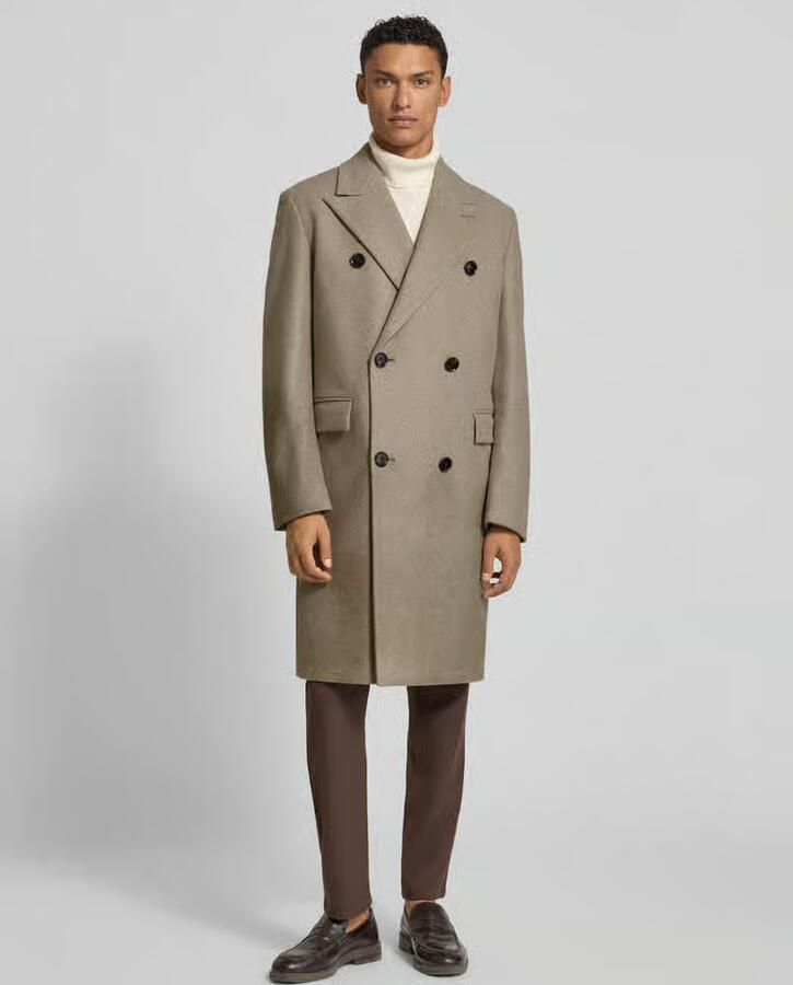 Strellson Regular fit lange jas van wolmix model 'PARK LANE' - Foto 2