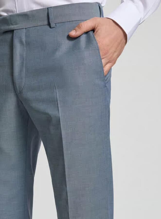Strellson Regular fit pantalon met riemlussen model 'Melwin2' - Foto 2