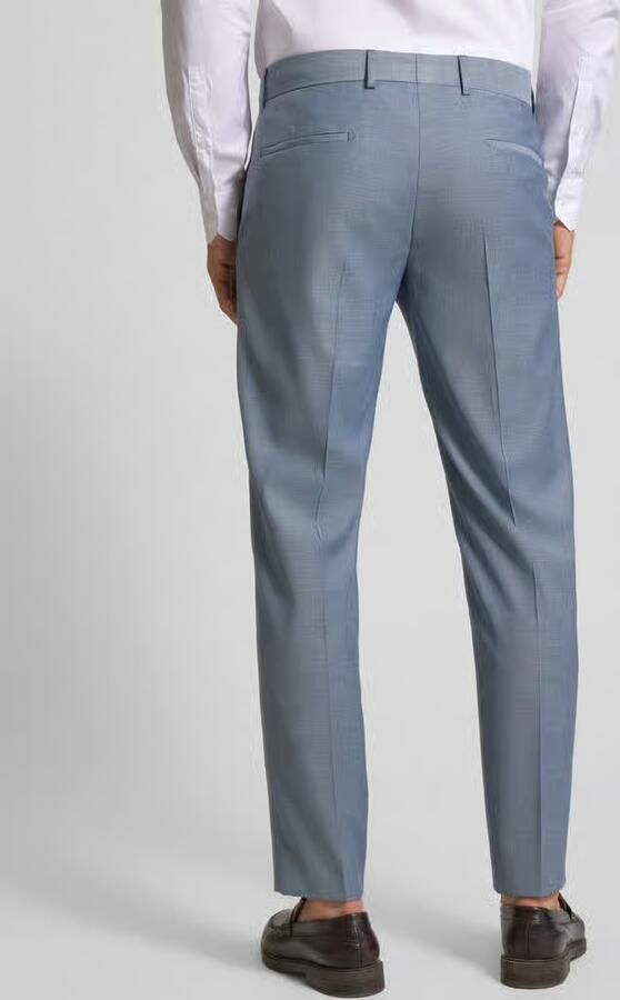 Strellson Regular fit pantalon met riemlussen model 'Melwin2' - Foto 3
