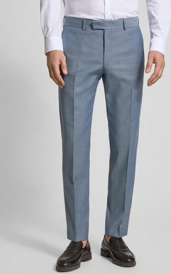 Strellson Regular fit pantalon met riemlussen model 'Melwin2' - Foto 2