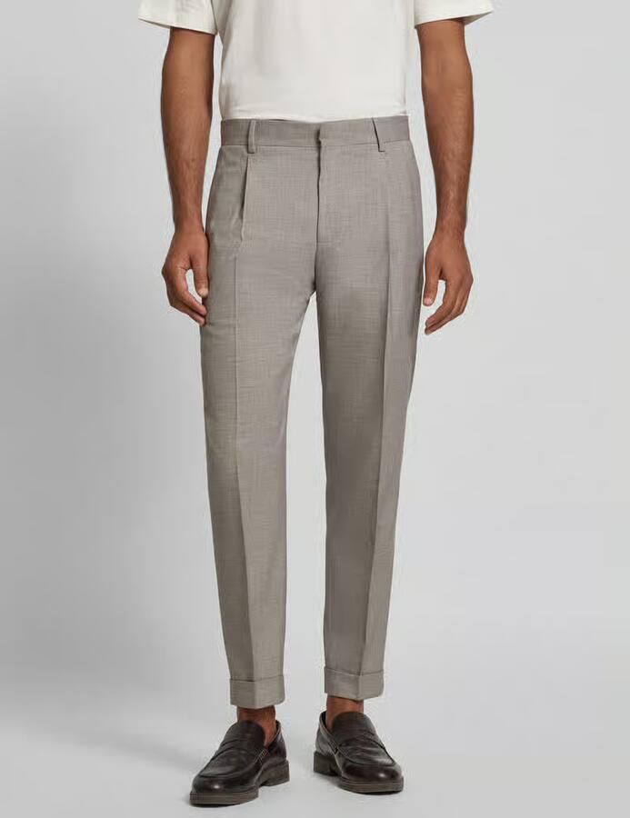 Strellson Regular fit pantalon met wol model 'LUIS' - Foto 2