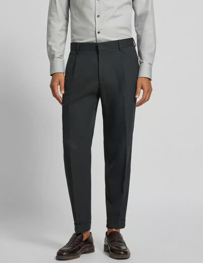 Strellson Regular fit pantalon met wol model 'LUIS' - Foto 2