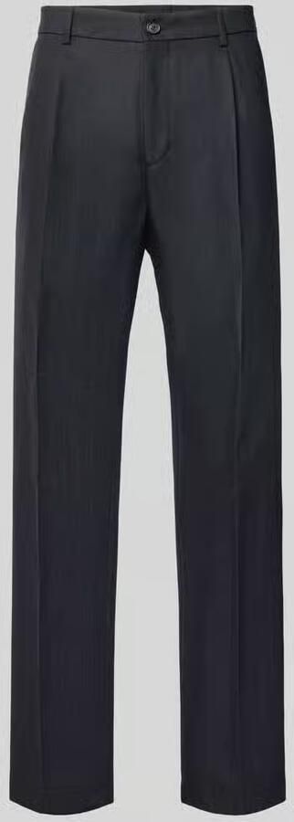Strellson Regular Fit pantalon van zuivere scheerwol model 'Tomeo'
