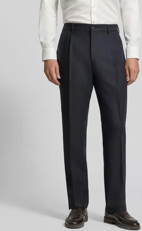Strellson Regular Fit pantalon van zuivere scheerwol model 'Tomeo' - Foto 3