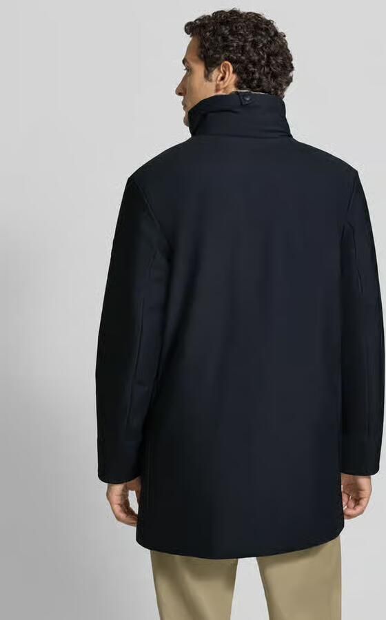 Strellson Regular fit parka met afneembare met imitatiebont model 'Flex' - Foto 2