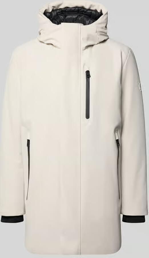 Strellson Regular fit parka met opstaande kraag model 'FLEX CROSS PARKA'
