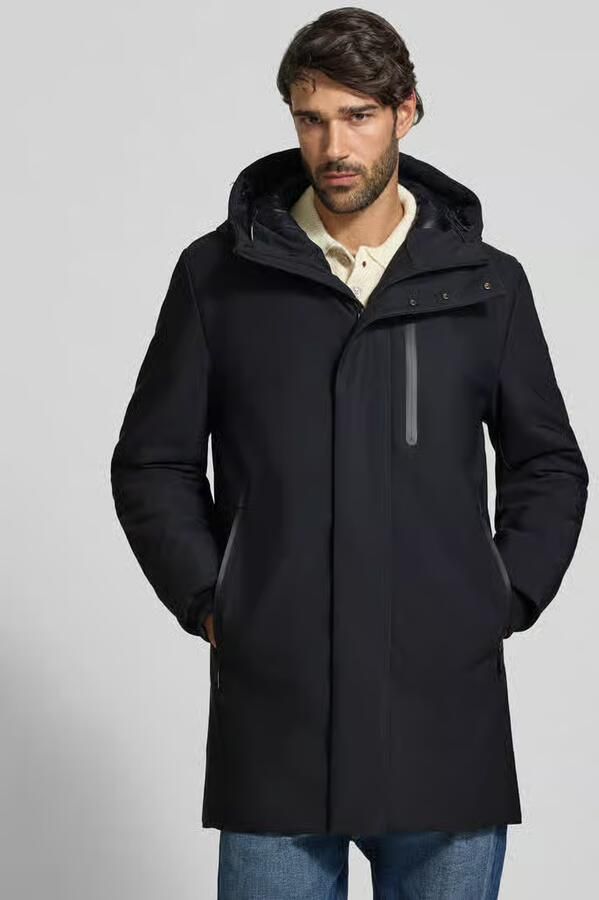 Strellson Regular fit parka met opstaande kraag model 'FLEX CROSS PARKA' - Foto 2