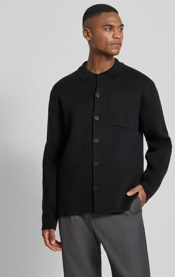 Strellson Regular fit poloshirt van een mix van katoen en wol model 'AIDEN' - Foto 2