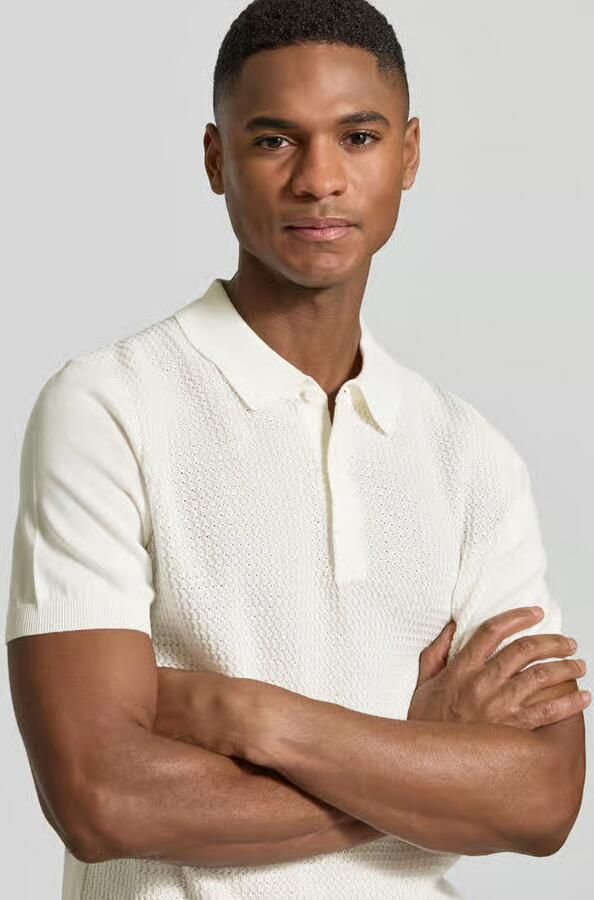 Strellson Poloshirt met korte knoopsluiting model 'Adrian'