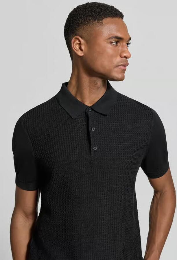 Strellson regular fit poloshirt van puur katoen