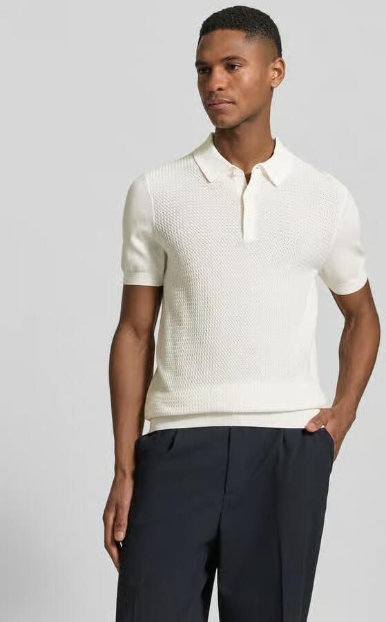 Strellson Poloshirt met korte knoopsluiting model 'Adrian' - Foto 3