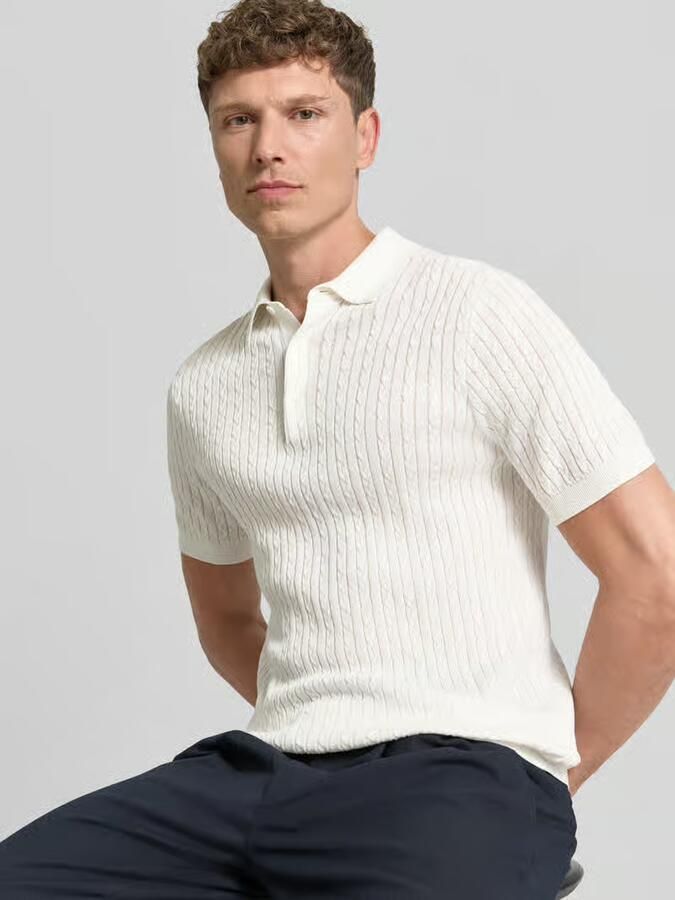 Strellson regular fit poloshirt van puur katoen model 'ADRIAN-CA'