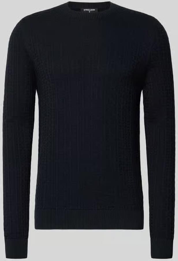 Strellson Regular fit pullover van pure katoen model 'Adrian'